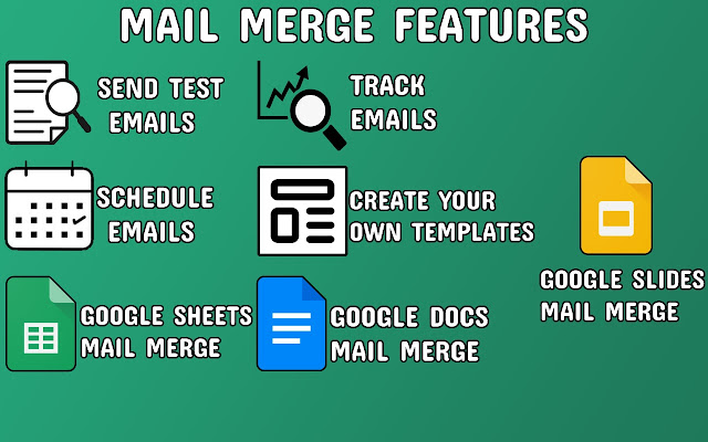 Screenshot of EWD Mail Merge | Document Mail | Slide Mail