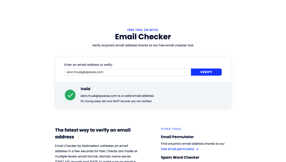 Email Checker