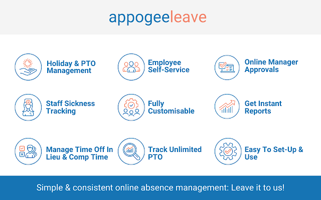 Screenshot of Appogee Leave