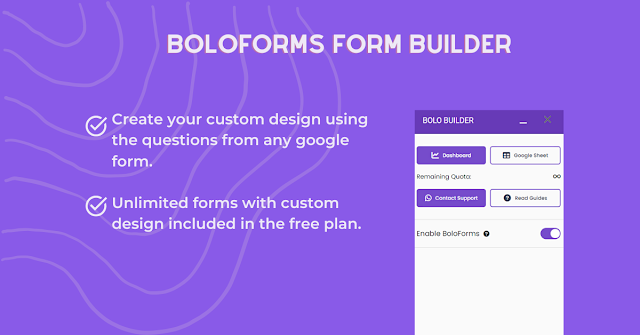 Screenshot of BoloForms Formfacade - Customize Google Forms UI
