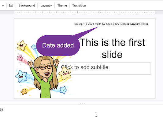 Screenshot of Add a Date