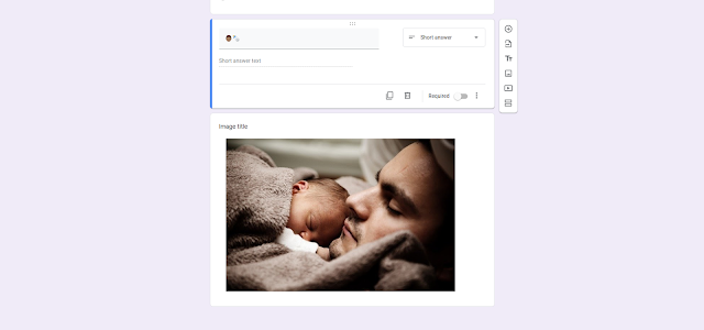 Screenshot of Pictures and Emojis for Forms