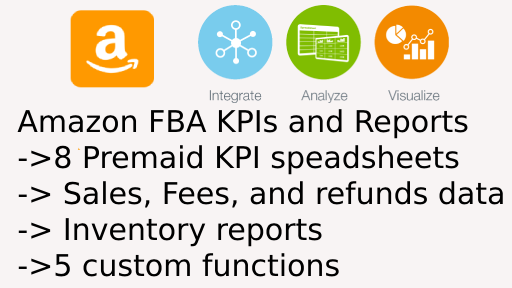 Screenshot of Amazon FBA Seller KPIS and Reports