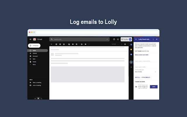 Screenshot of LollyLaw