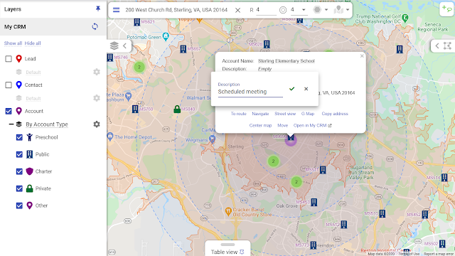 Screenshot of Mapsly: Map, Routing, Territories, Geo-automation