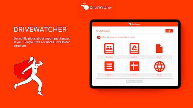 Screenshot of Drive Watcher