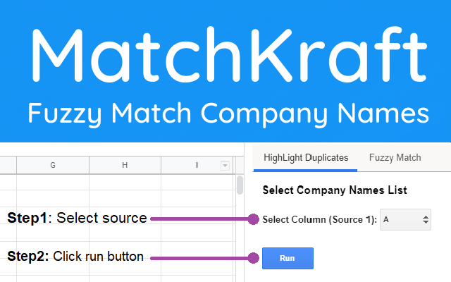 Screenshot of MatchKraft